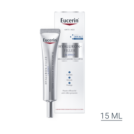 Eucerin HYALURON-FILLER Soin Contour Des Yeux SPF15 15ml