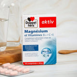 DOPPEL HERZ AKTIV Magnésium & Vitamines | 30 Comprimés