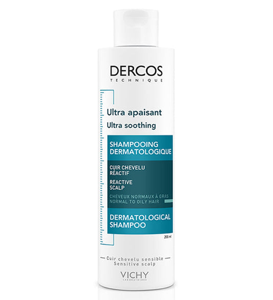 Vichy Dercos Ultra Apaisant Cheveux normaux à gras – 200 ml