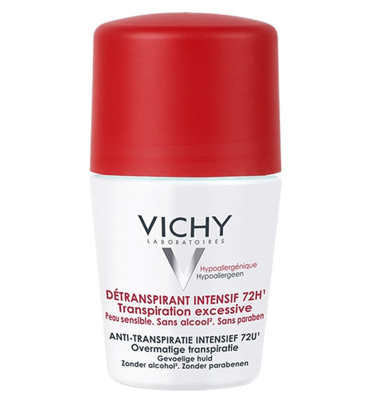 Vichy Déodorant Détranspirant Intensif Roll-On 72H – 50 ml