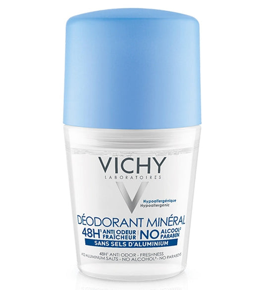 Vichy Déodorant Minéral Roll-On 48H – 50 ml