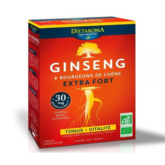 Dietaroma Ginseng Extra Fort 20 Ampoules *10ml
