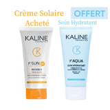 🎁Kaline Ecran K-Sun SPF50+ Invisible 50ml = K-Aqua Moisturizing Care 50ml مجانًا