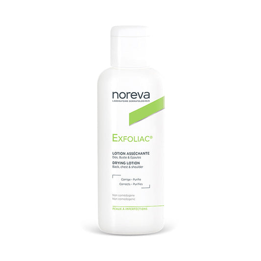 Noreva Exfoliac Lotion asséchante Dos, Buste & Epaules 125ml