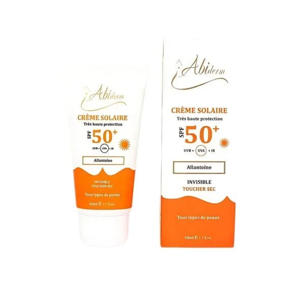 abiderm creme solaire toucher sec invisible - Parafa Maroc para