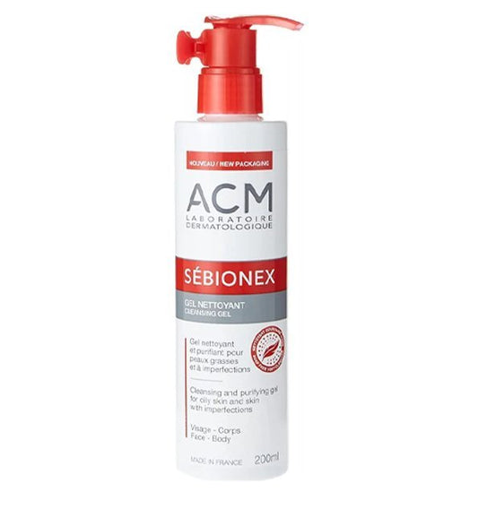 Acm Sébionex Gel moussant – 200 ml - Parafa Maroc para
