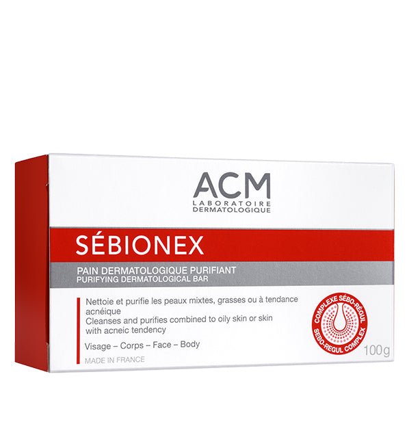 Acm Sébionex Pain Dermatologique Purifiant – 100 g - Parafa Maroc para