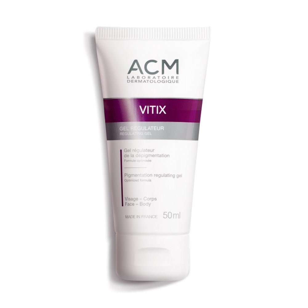 Acm Vitix Gel Régulateur De La Dépigmentation Visage Et Corps 50ml - Parafa Maroc para