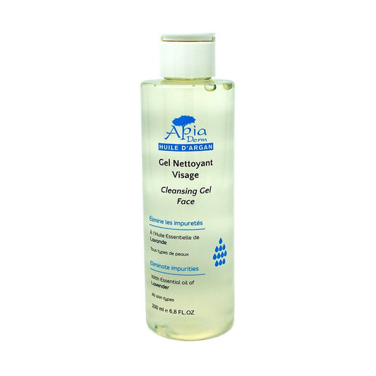 Apia Derm Gel Nettoyant Visage 200ml - Parafa Maroc para