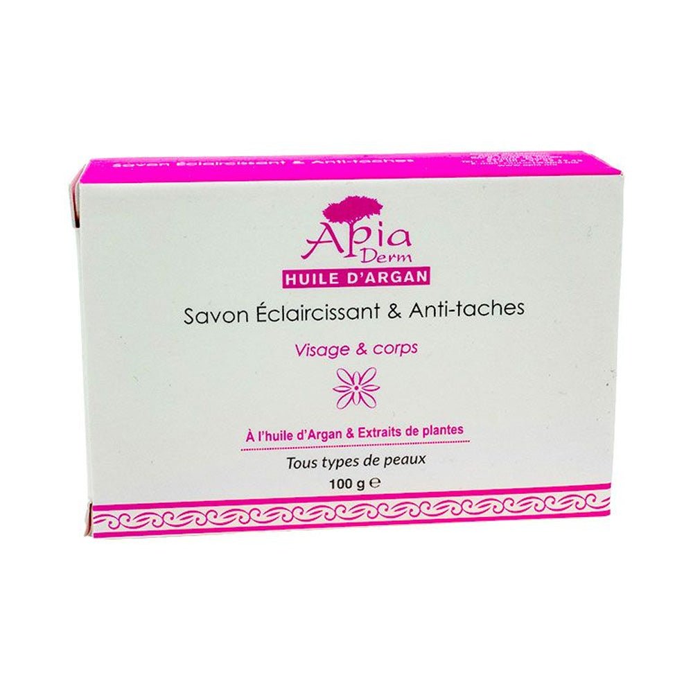 Apia Derm Savon Eclaircissante Et Anti - Taches 100g - Parafa Maroc para