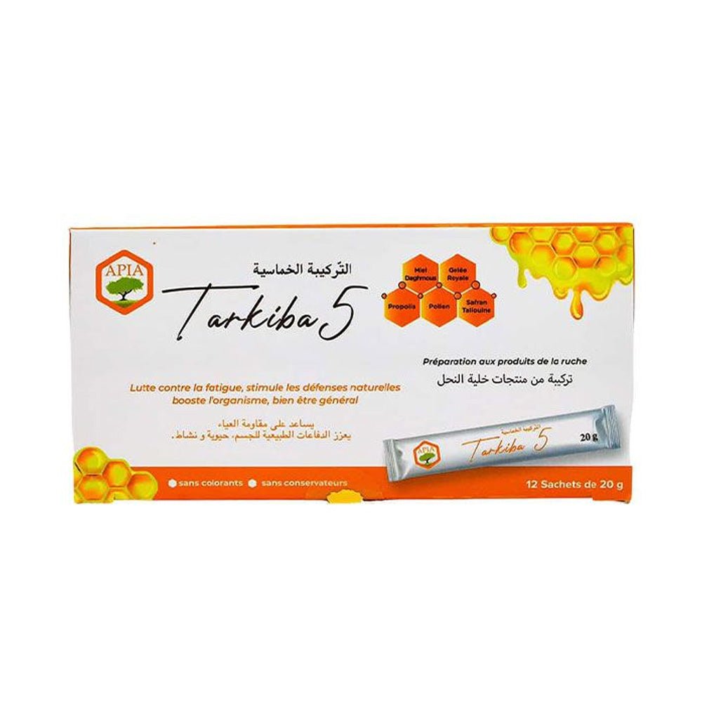 Apia Tarkiba 5 12 Sachets 20g - Parafa Maroc para