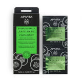 Apivita Express Beauty Eye Mask Cucumber 6*2*2ml - Parafa Maroc para