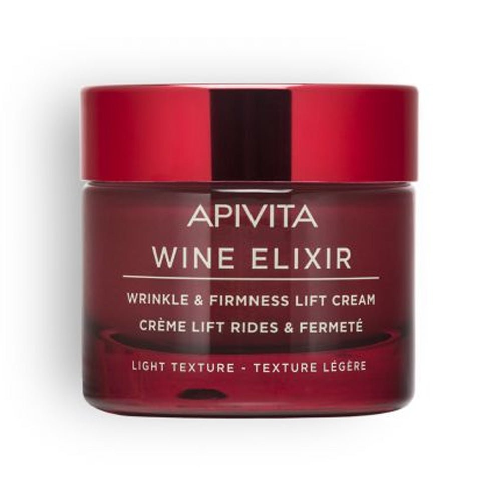 Apivita Wine Elixir Crème Lift Rides Et Fermeté Légère 50ml - Parafa Maroc para