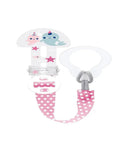 Attache - sucette MAM - Rose - Parafa Maroc para