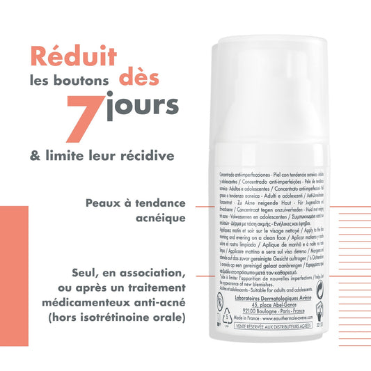 Avène - Cleanance Comedomed Concentré Anti Imperfections 30ml - Parafa Maroc para