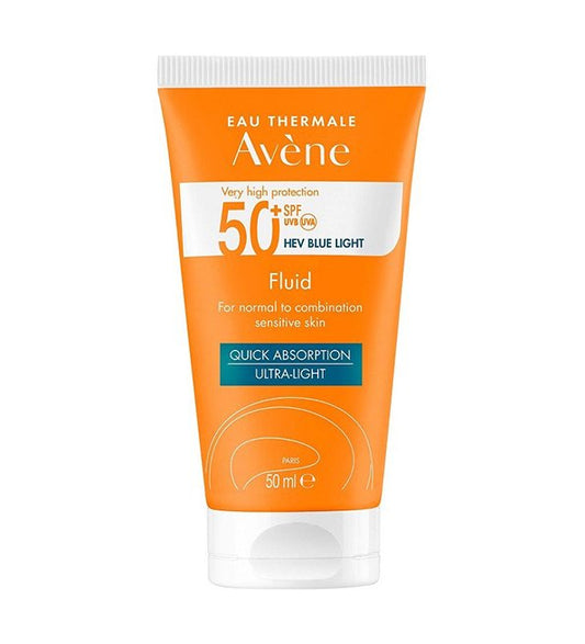 Avène Solaire Fluide Très Haute Protection – Spf 50+ – 50ml - Parafa Maroc para