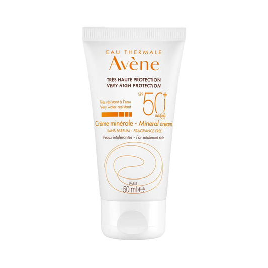 Avène Très haute protection Crème minérale SPF50+ 50ml - Parafa Maroc para