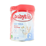 Babybio Lait de chèvre Caprea 2ème Âge 800g - 6 - 12mois - Parafa Maroc para