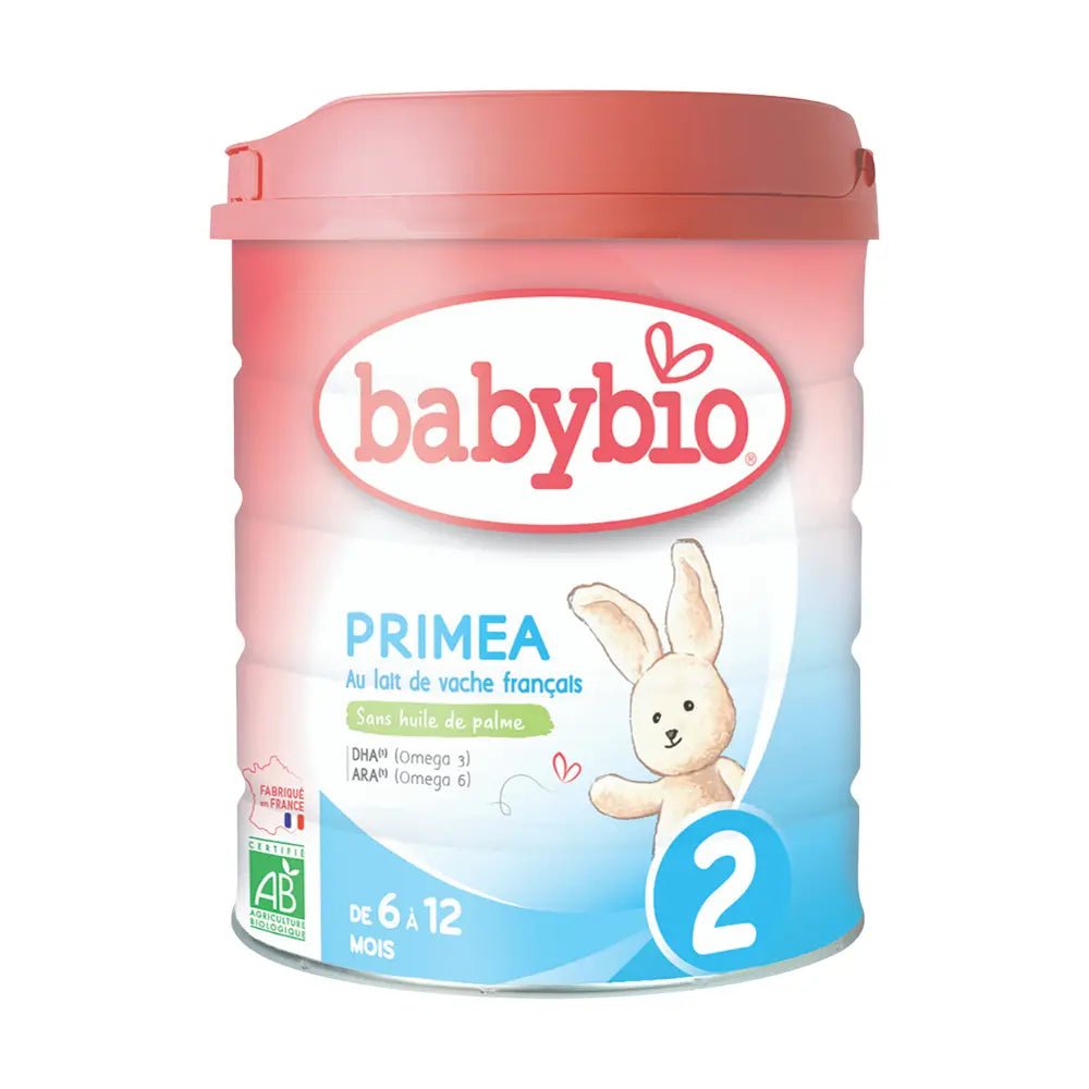 Babybio Lait Infantile Primea 2ème Âge 800g - 6 - 12mois - Parafa Maroc para