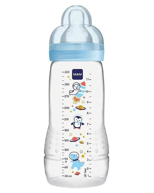 Biberon MAM Easy Active 330 ml - Bleu - Parafa Maroc para