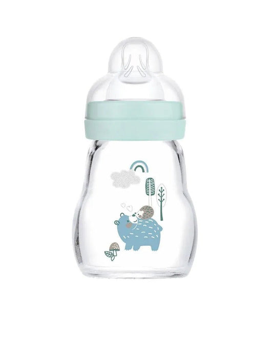 Biberon MAM en verre 170ml - Bleu - Parafa Maroc para
