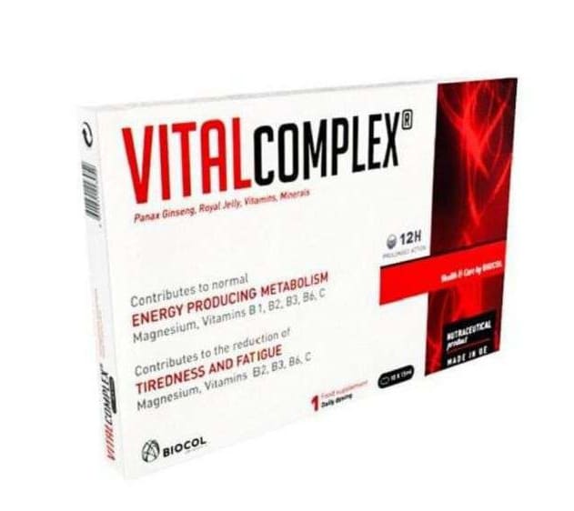 BIOCOL VITALCOMPLEX Enérgie & Vitalité 20 ampoules - Parafa Maroc para