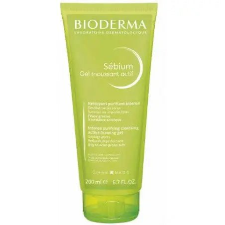 BIODERMA Sébium Gel Moussant Actif 200ml - Parafa Maroc para