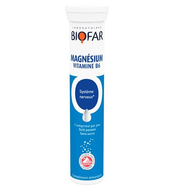 Biofar – Magnésium Vitamine B6 - Parafa Maroc para