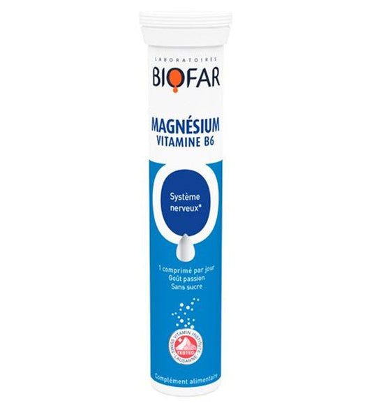 Biofar – Magnésium Vitamine B6 - Parafa Maroc para