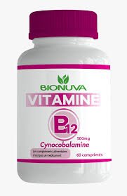 Bionuva Vitamine B12 500mg 60cp - Parafa Maroc para