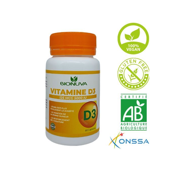 Bionuva vitamine D3 - Parafa Maroc para