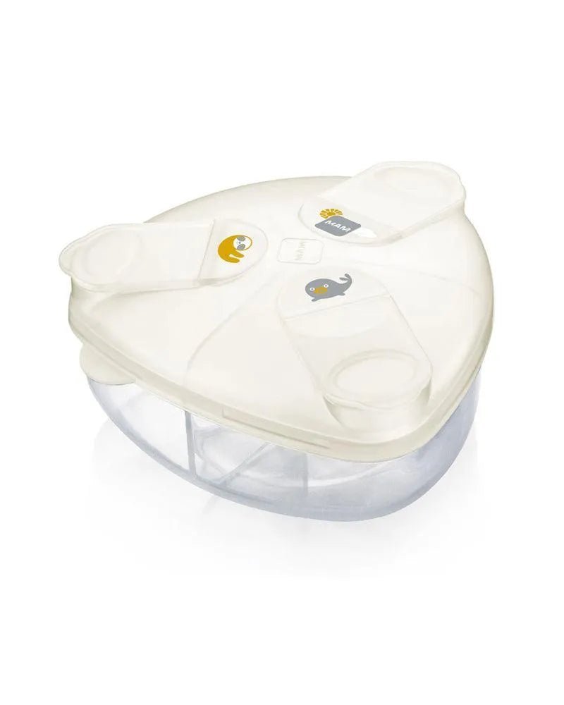 Boîte Doseuse de lait 3 compartiments MAM - Ivoire - Parafa Maroc para