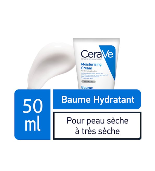 Cerave Baume Hydratant – 50 ml - Parafa Maroc para