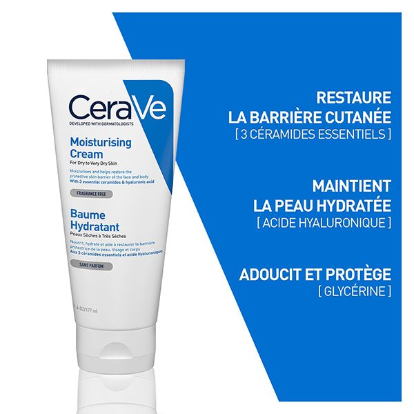CeraVe - Baume Hydratant Nourrissant Peau Sèche à Très Sèche - 177 ml - Parafa Maroc para