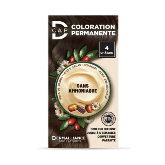 DCAP Coloration Permanante 4 chatain - Parafa Maroc para