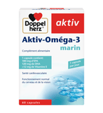 Doppel herz Aktiv Oméga - 3 60Capsules - Parafa Maroc para