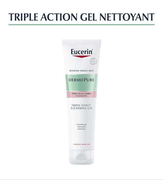 EUCERIN DERMOPURE GEL NETTOYANT TRIPLE ACTION 150 ML - Parafa Maroc para