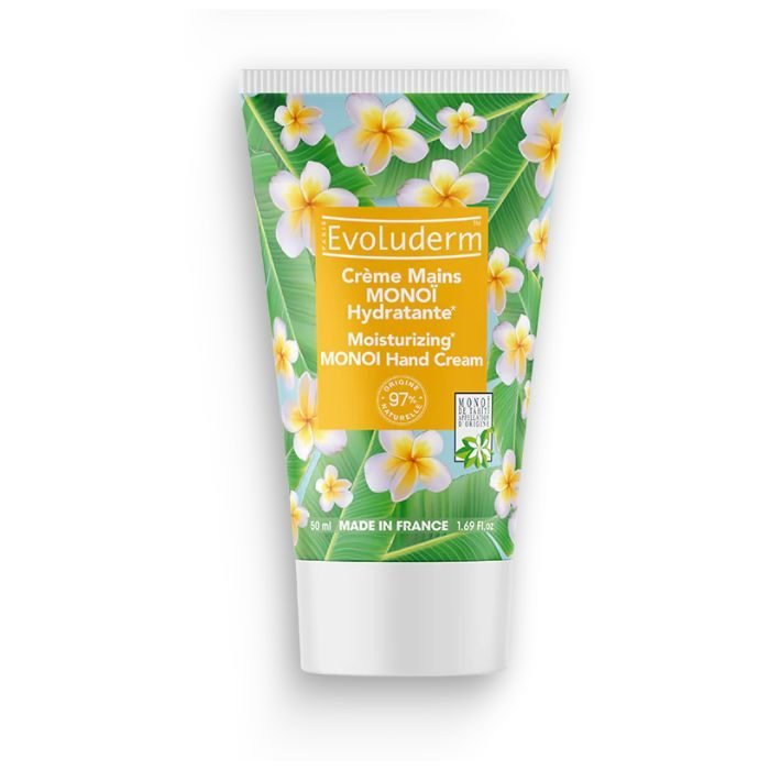 EVOLUDERM CREME MAINS MONOI HYDRATANTE 50ML - Parafa Maroc para
