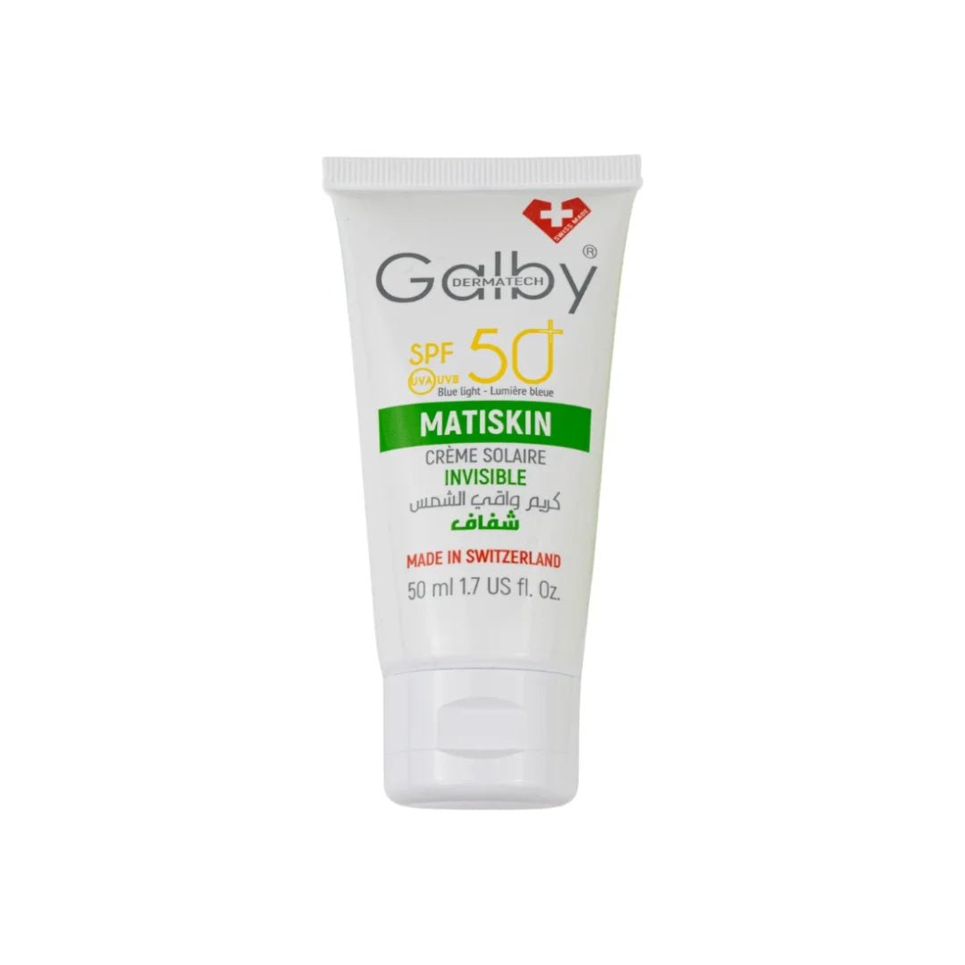 GALBY MATISKIN CREME SOLAIRE invisible 50 ML - Parafa Maroc para
