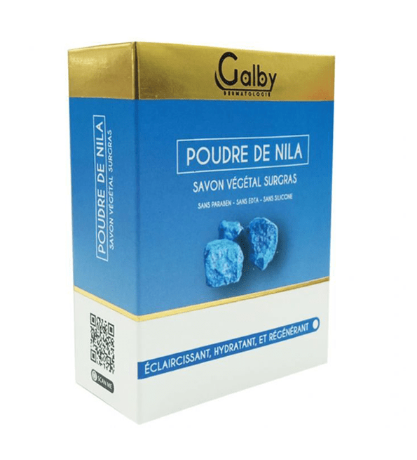 GALBY SAVON VEGETAL SURGRAS POUDRE DE NILA 100 G - Parafa Maroc para