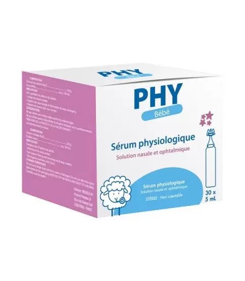 Gilbert SÉRUM PHYSIOLOGIQUE 20*5ML - Parafa Maroc para