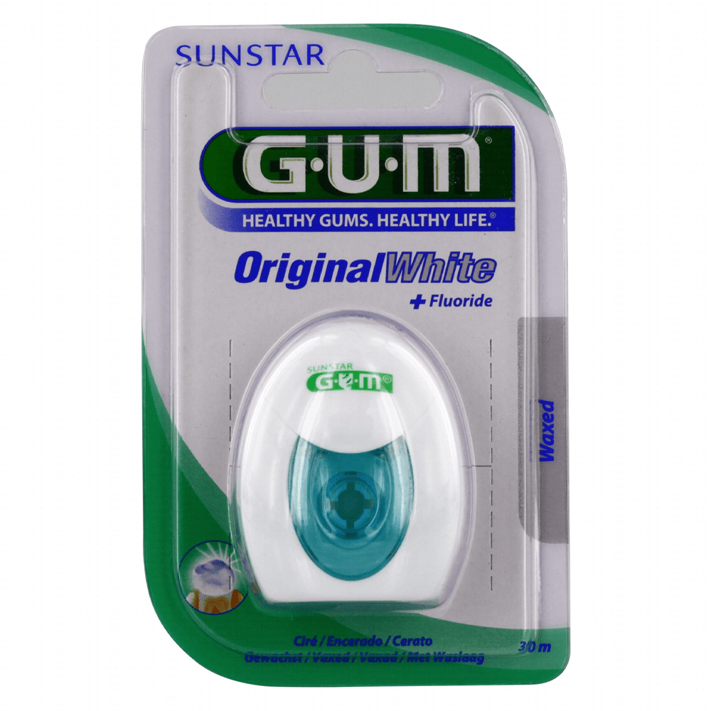 Gum Original White Fil Dentaire 30m (2040) - Parafa Maroc para