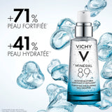 VICHY MINÉRAL 89 SÉRUM BOOSTER HYDRATANT FORTIFIANT ET REPULPANT 50 ML = MINÉRAL 89 15ML + BANDEAU SKINCARE OFFERTS