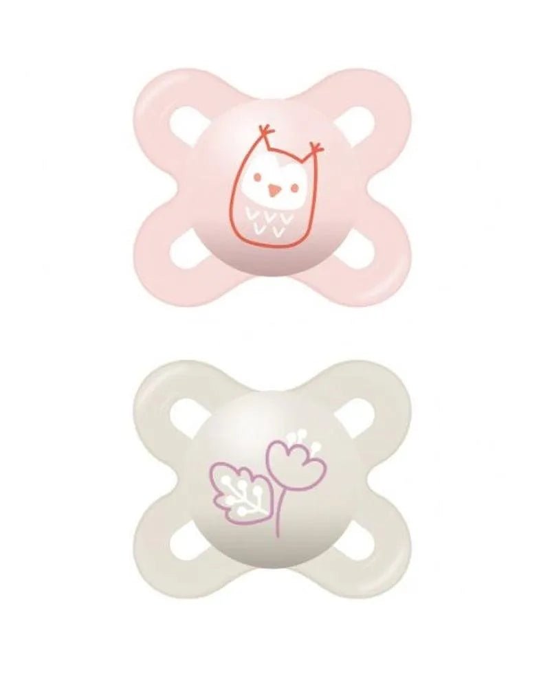 Lot de 2 Sucettes MAM original Start 0 - 2 mois - Fille - Parafa Maroc para