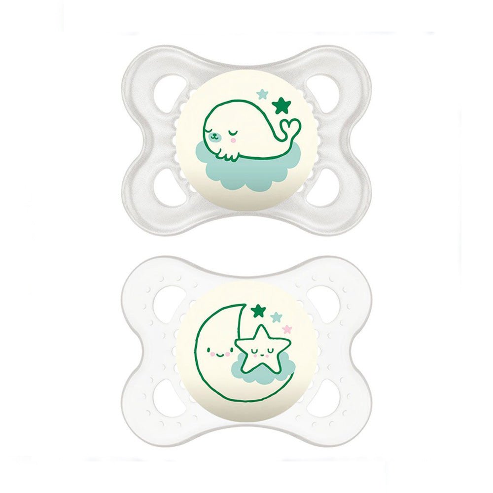 MAM Original 0 - 6m Night - 2 Sucettes - Parafa Maroc para