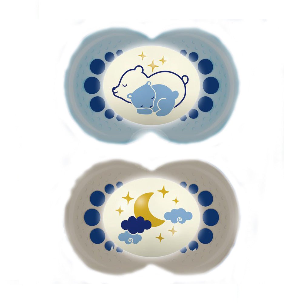 MAM Original +6m Night - 2 Sucettes - Parafa Maroc para