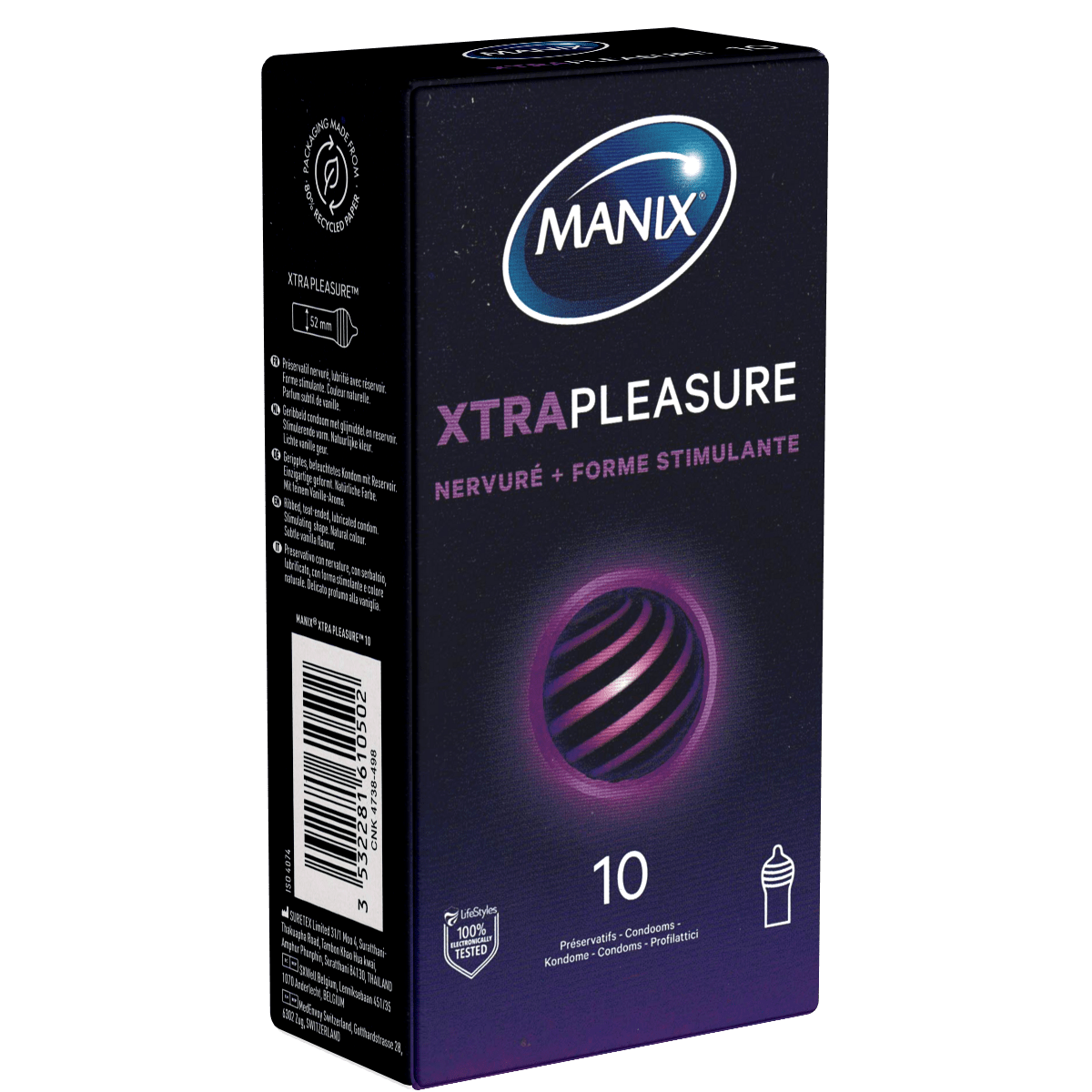 manix xtra pleasure 10 - Parafa Maroc para