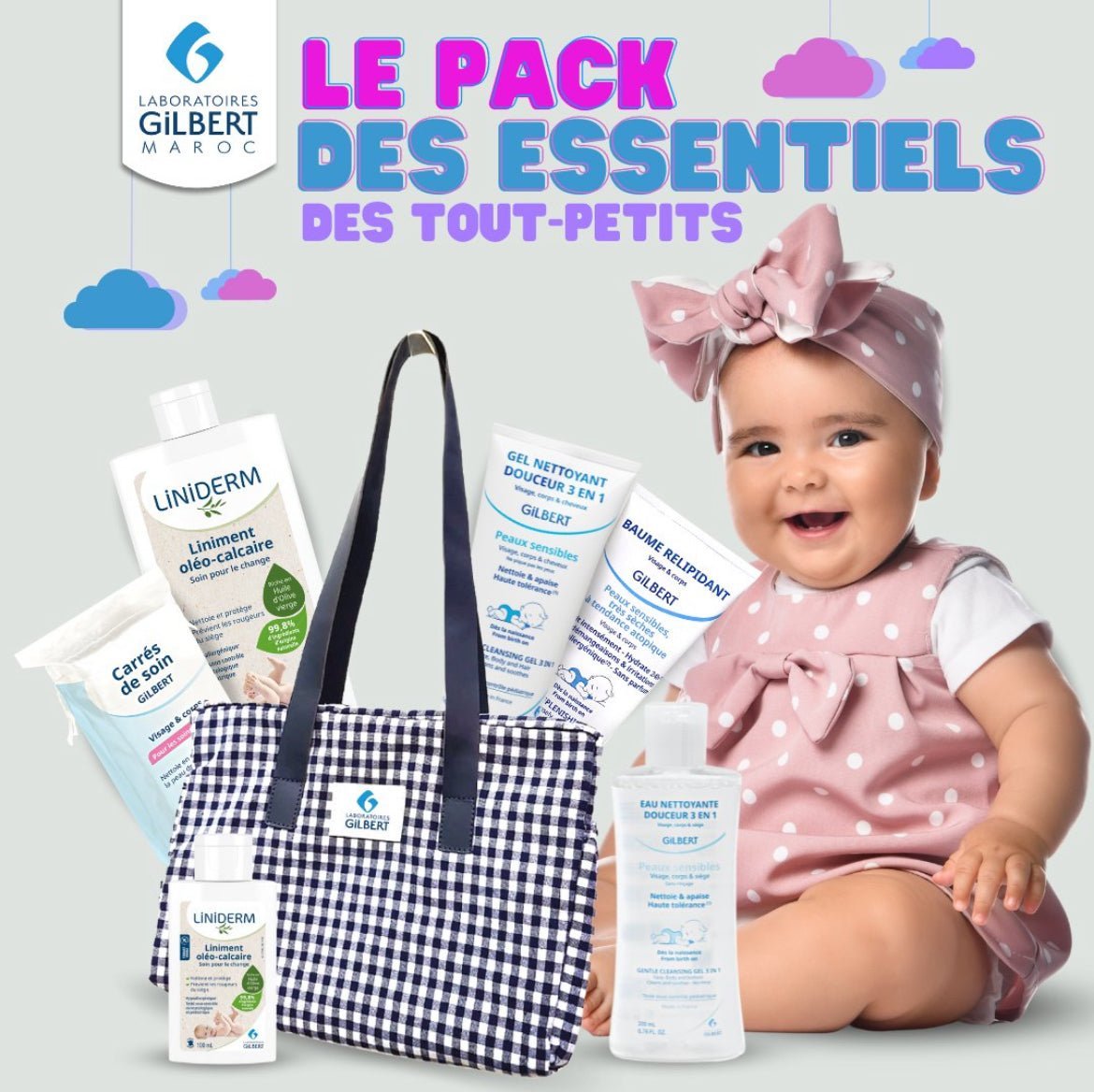 PACK ESSENTIEL POUR BEBE - Parafa Maroc para