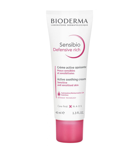 Bioderma Sensibio Défensive Riche Crème Active Apaisante – 40ml