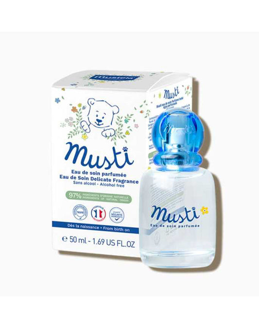 Offre : Mustela Eau de soin Parfumée Musti + Peluche- 50ml